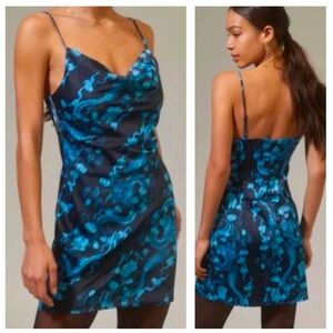 Urban Outtitters Mallory Cowl Neck Slip Dress Size XS